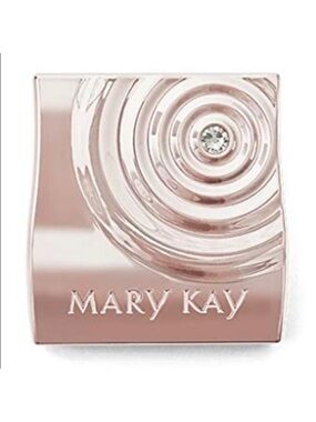 Mary Kay Rose Gold Mini Compact and plain. Set of 2 total